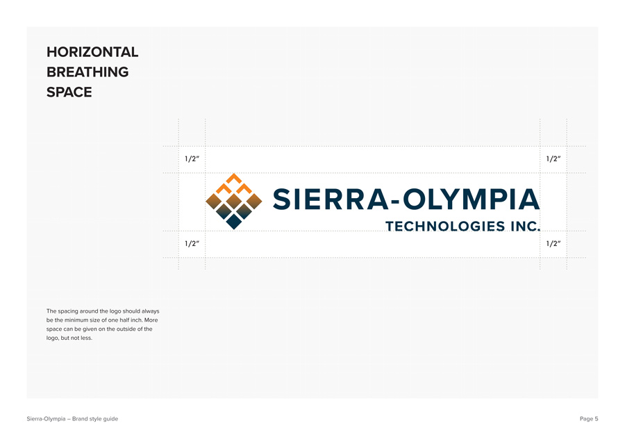 Page 6 Sierra-Olympia Style Guide