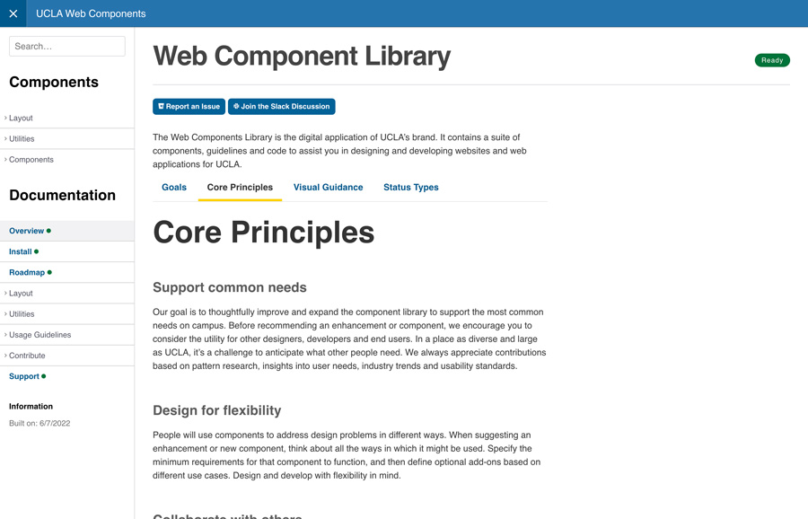 Page 2 UCLA Web Components